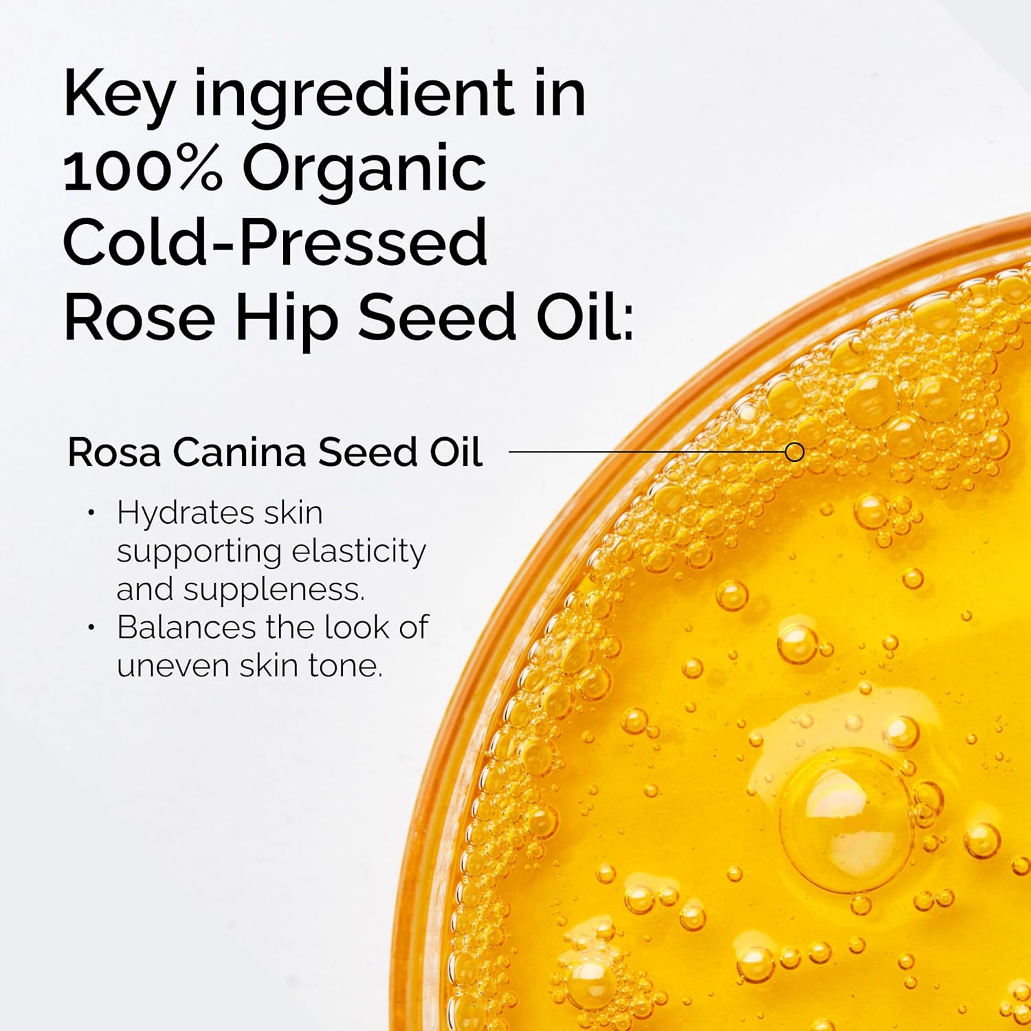 The Ordinary 100% Organic Cold-Pressed Rose Hip Seed Oil, Addresses Signs of