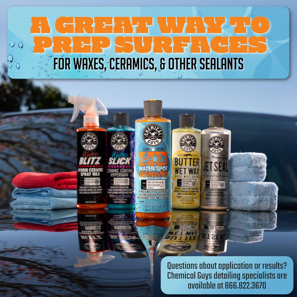 Chemical Guys Heavy Duty Water Spot Remover Gel for Paint, Glass, and Metal