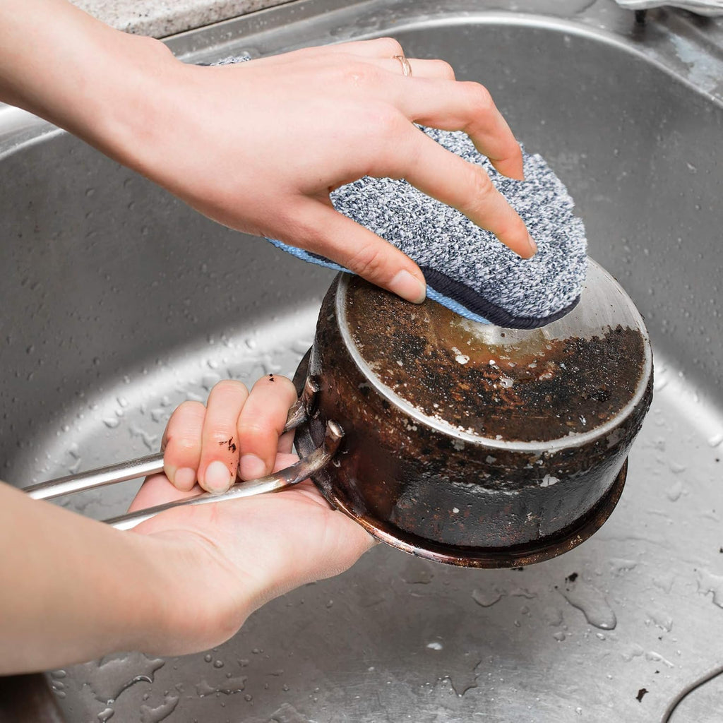 Multi-Purpose Sponges Kitchen by Scrub-it - Non-Scratch Microfiber sponges