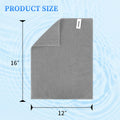 FIXSMITH Microfiber Cleaning Cloth - Pack of 8, Size: 12 x 16 in