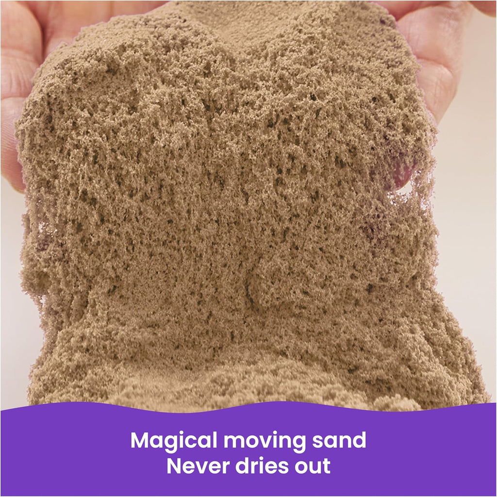 Kinetic Sand, 3.25lbs Beach Play Sand, Amazon Exclusive, Moldable Sensory