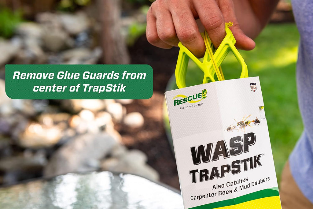 RESCUE! VisiLureå¨ TrapStik for Wasps, Mud Daubers, Carpenter Bees ‰ÛÒ 2 Pack