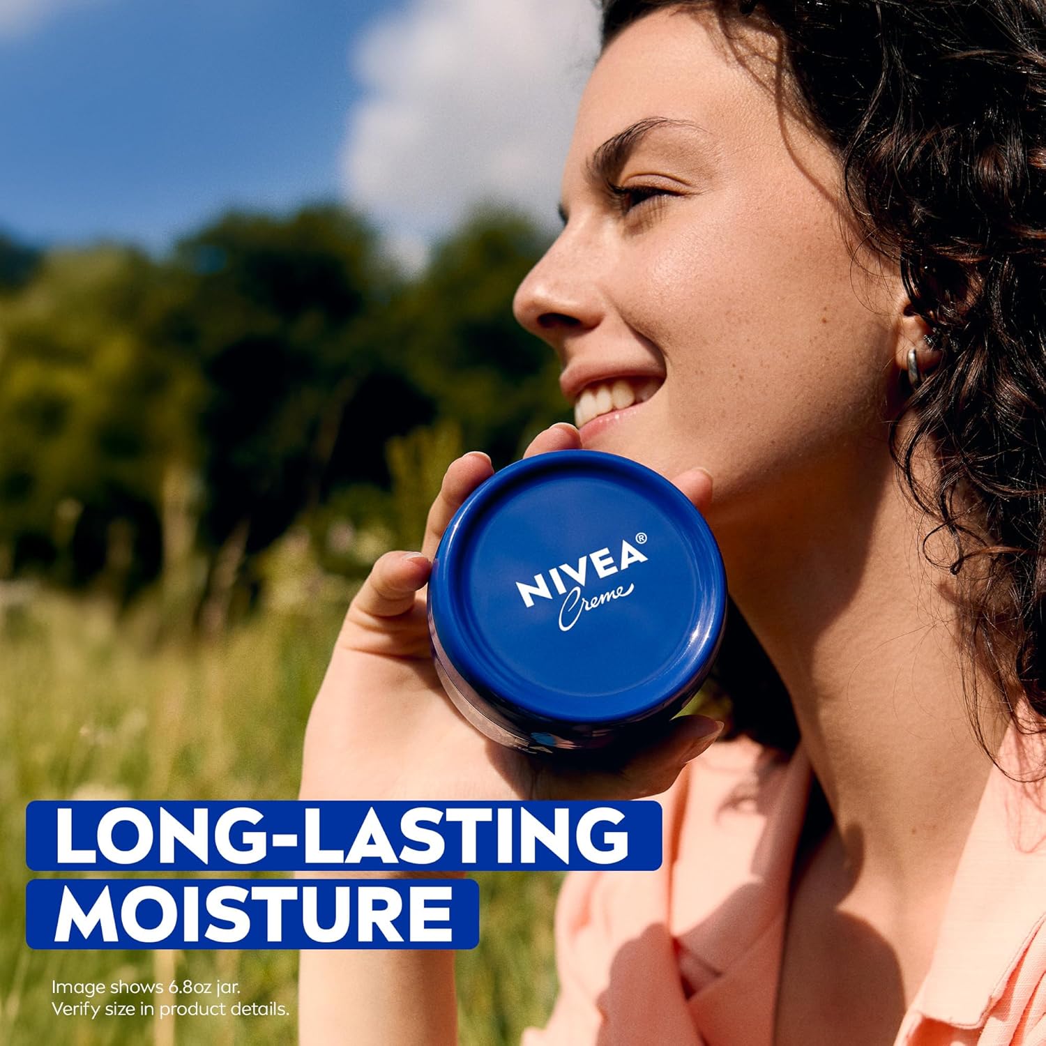 NIVEA Creme Face, Hand and Body Moisturizer Cream, Rich Body Cream for Dry