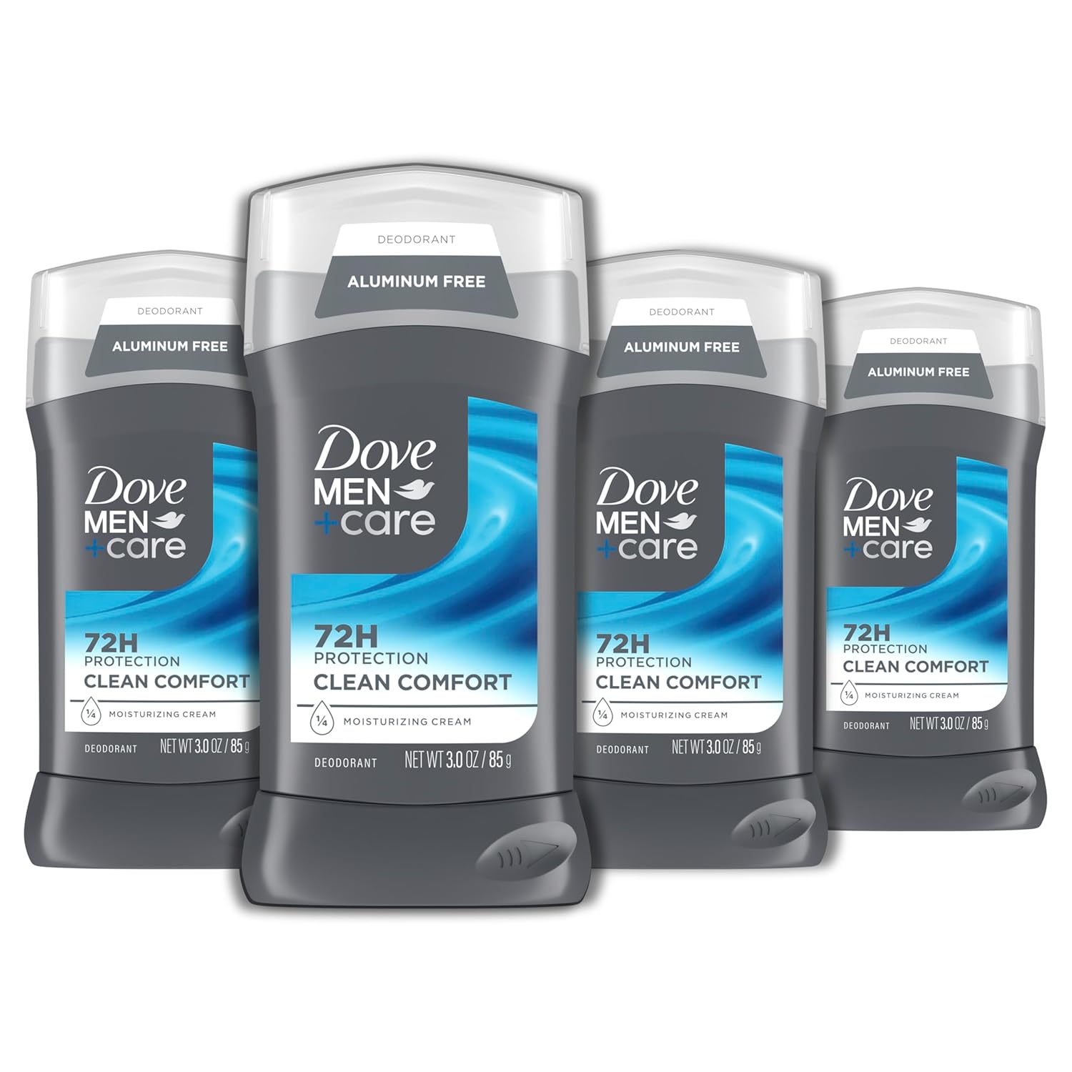 DOVE MEN + CARE Deodorant Stick for Men Clean Comfort 4 Count Aluminum Free