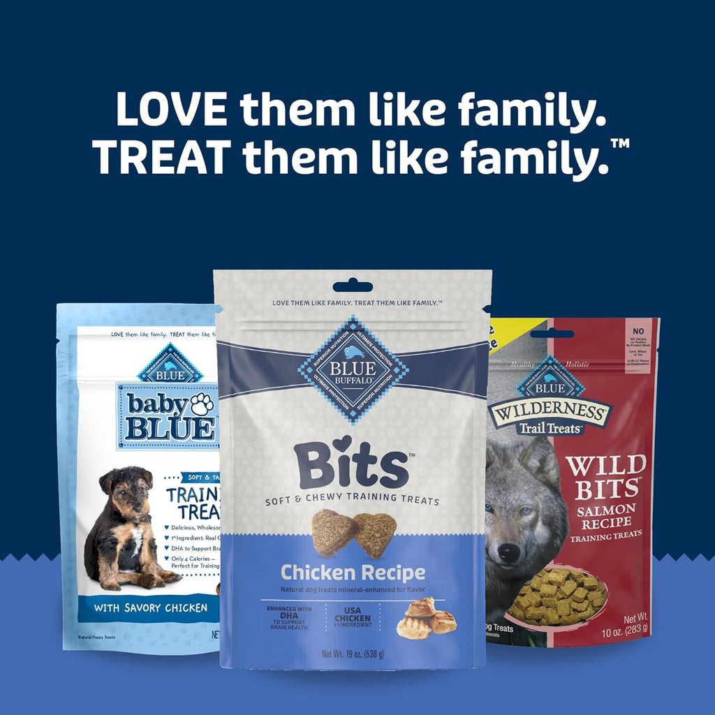 Blue Buffalo Bits Soft Dog Treats for Training, Made with Natural Ingredients