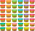 Play Doh Bulk Handout 42-Pack of 1-Ounce Modeling Compound Cans, Back to