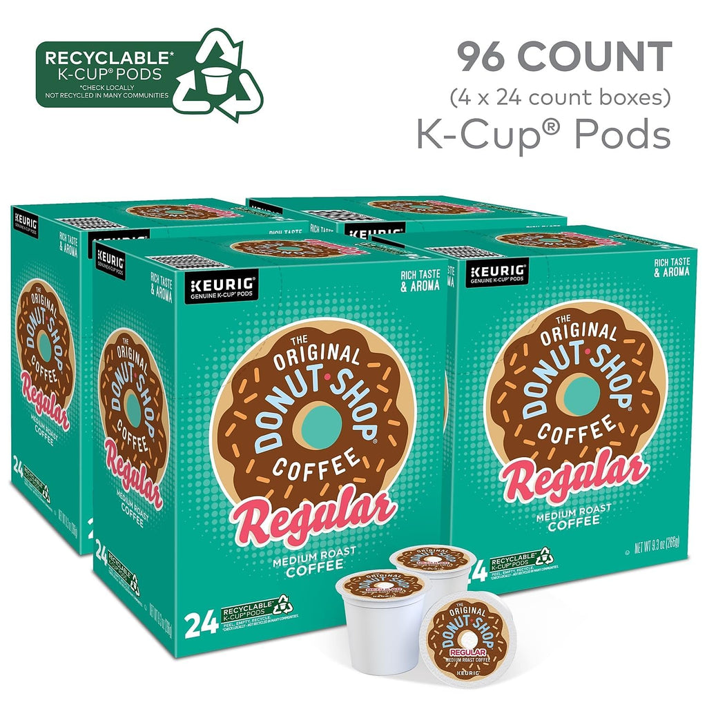 The Original Donut Shop Regular Keurig Single-Serve K-Cup Pods, Medium Roast