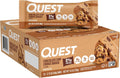 Quest Nutrition Chocolate Chip Cookie Dough Protein Bars, High Protein, Low