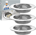 MR.SIGA Kitchen Sink Strainer, Stainless Steel Sink Drain Strainer