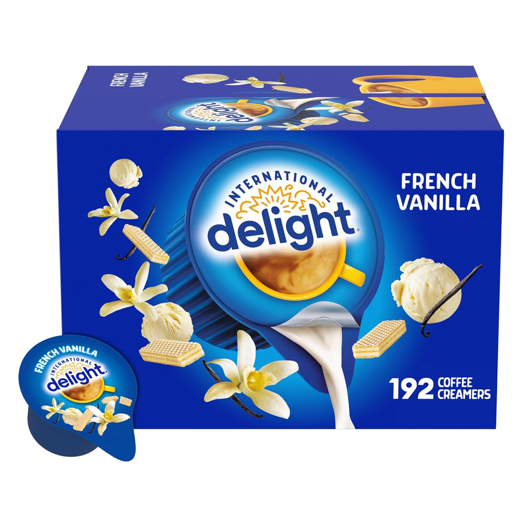 International Delight, French Vanilla, Single-Serve Coffee Creamers, 192