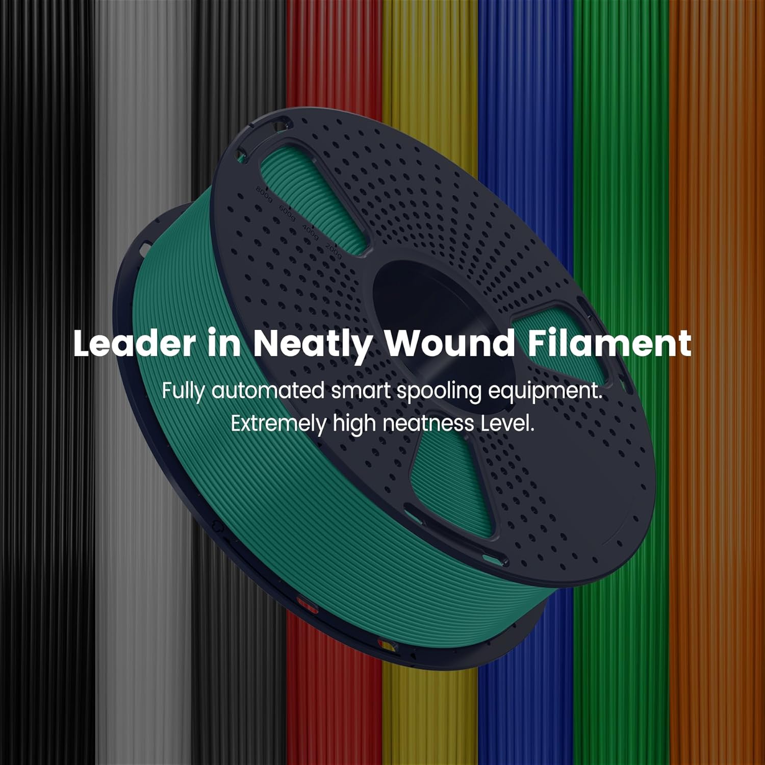 SUNLU PLA 3D Printer Filament PLA Filament 1.75mm, Neatly Wound 3D Printing