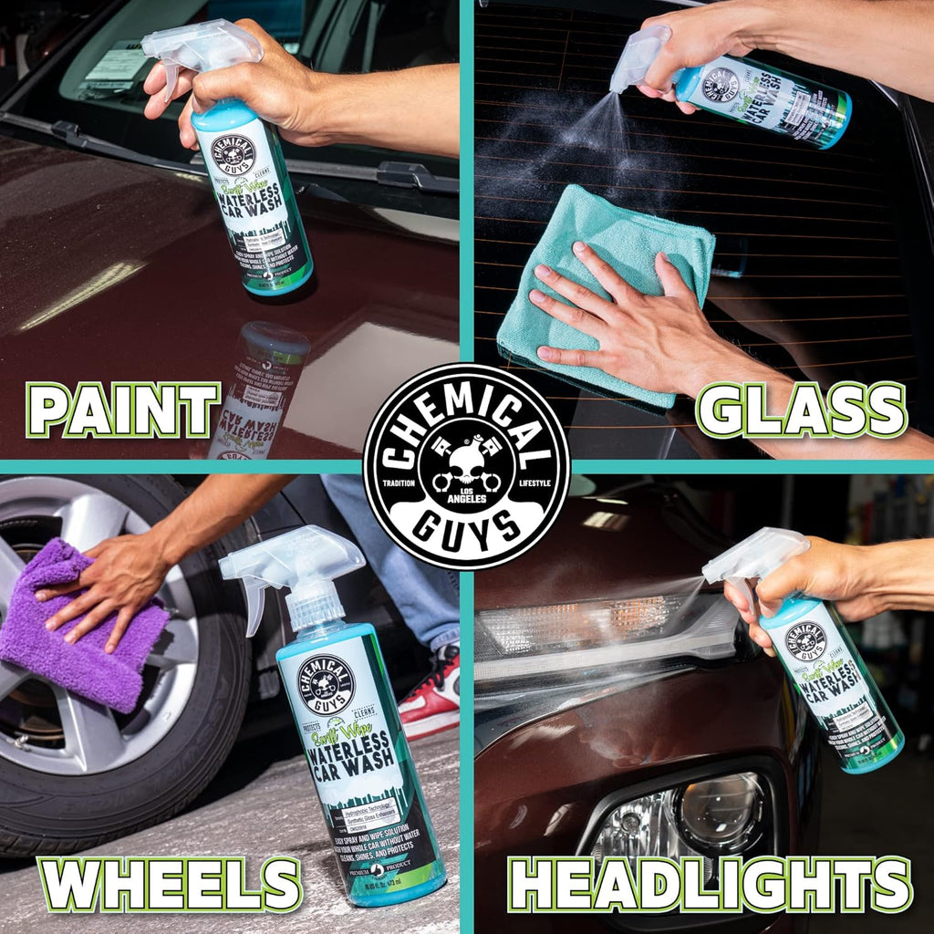 Chemical Guys Swift Wipe Sprayable Waterless Car Wash Spray - Spray and Wipe