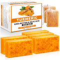 5 Pack Turmeric Kojic Acid Soap Bars(80g) - Infused with Retinol, Hydrolyzed