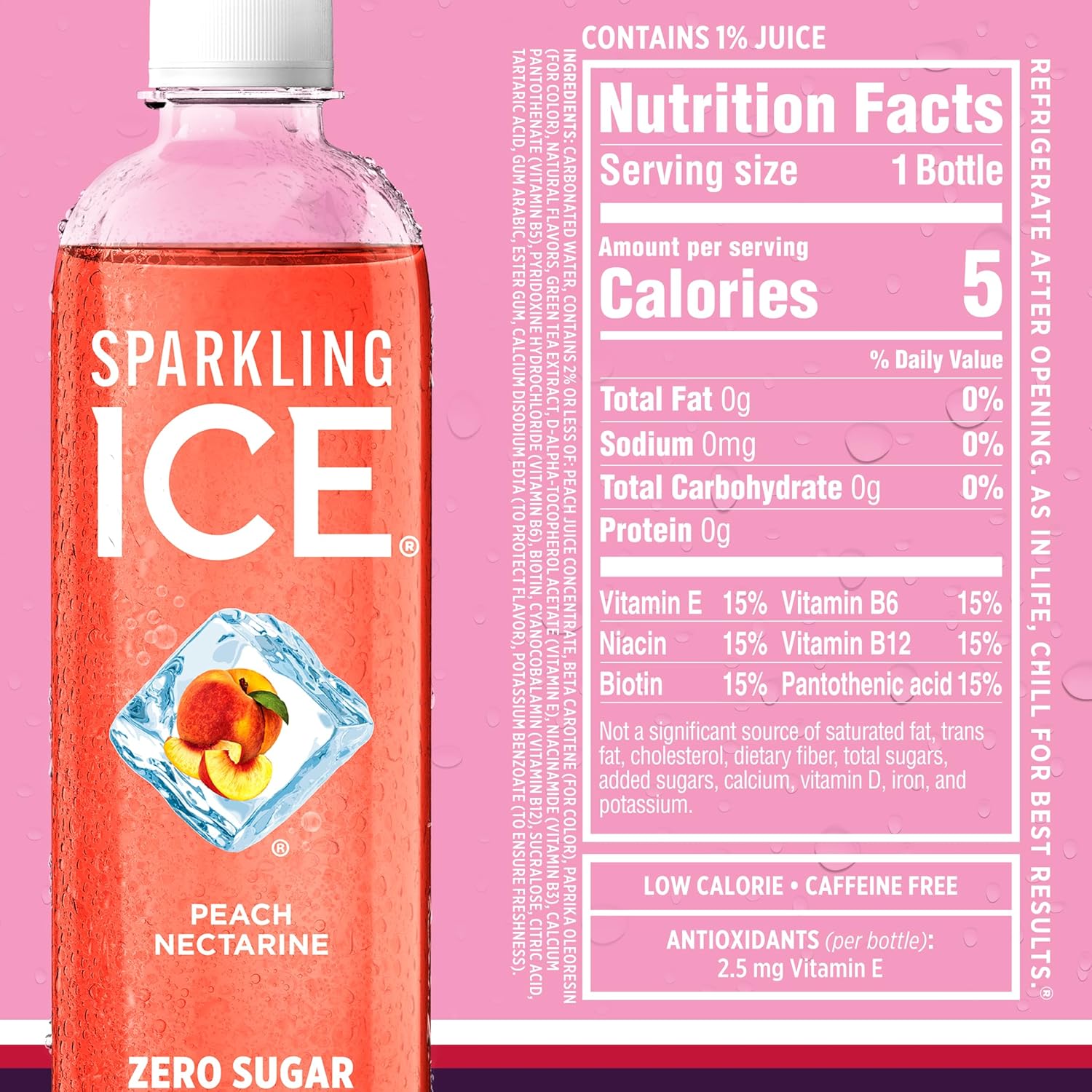 Sparkling Ice Purple Variety Pack, Flavored Water, Zero Sugar, with Vitamins