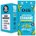 The Only Bean Crunchy Dry Roasted Edamame Snacks (Sea Salt), Healthy High