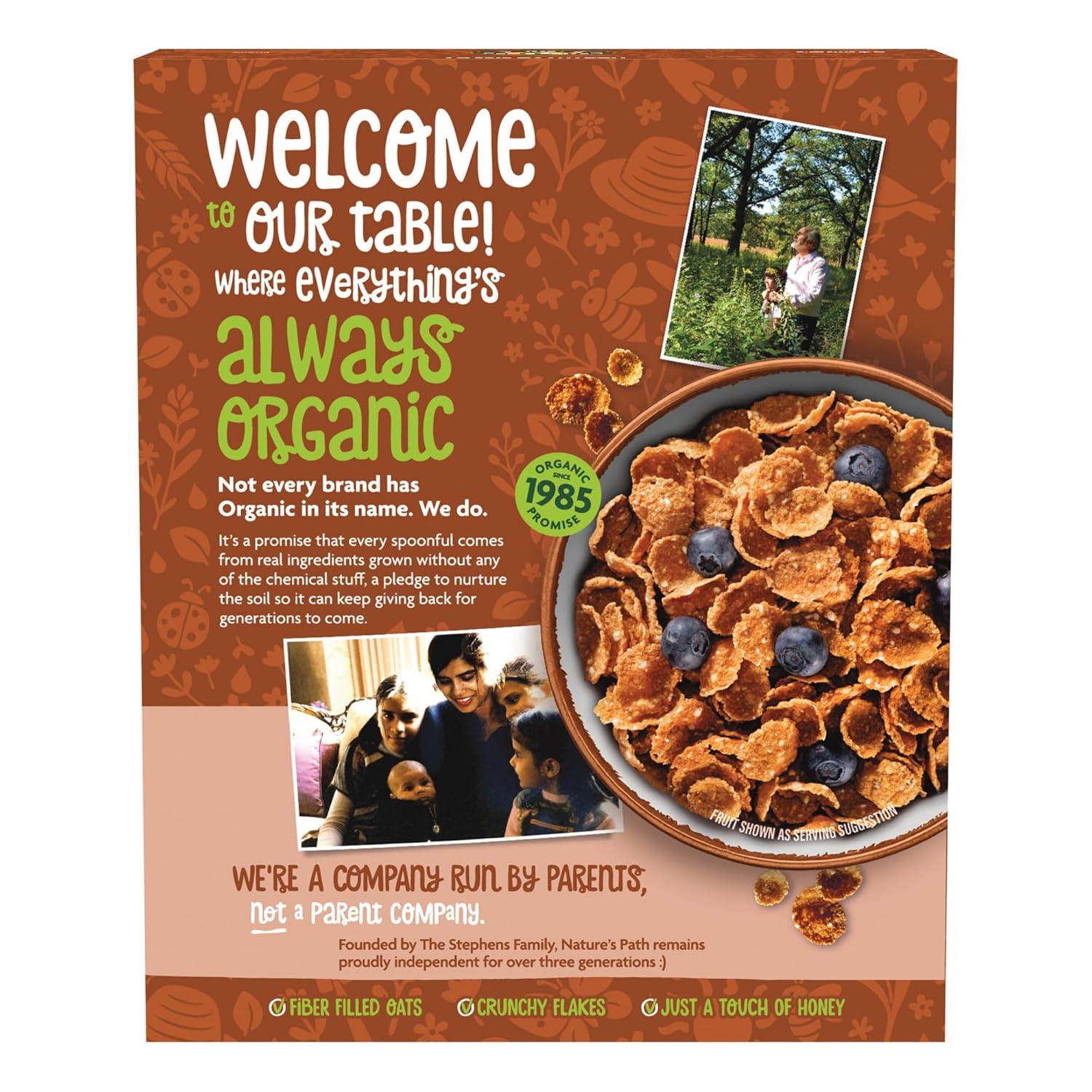 Nature's Path Organic Heritage Flakeså¨ Cereal, 33.5 oz (Pack of 1), Ancient