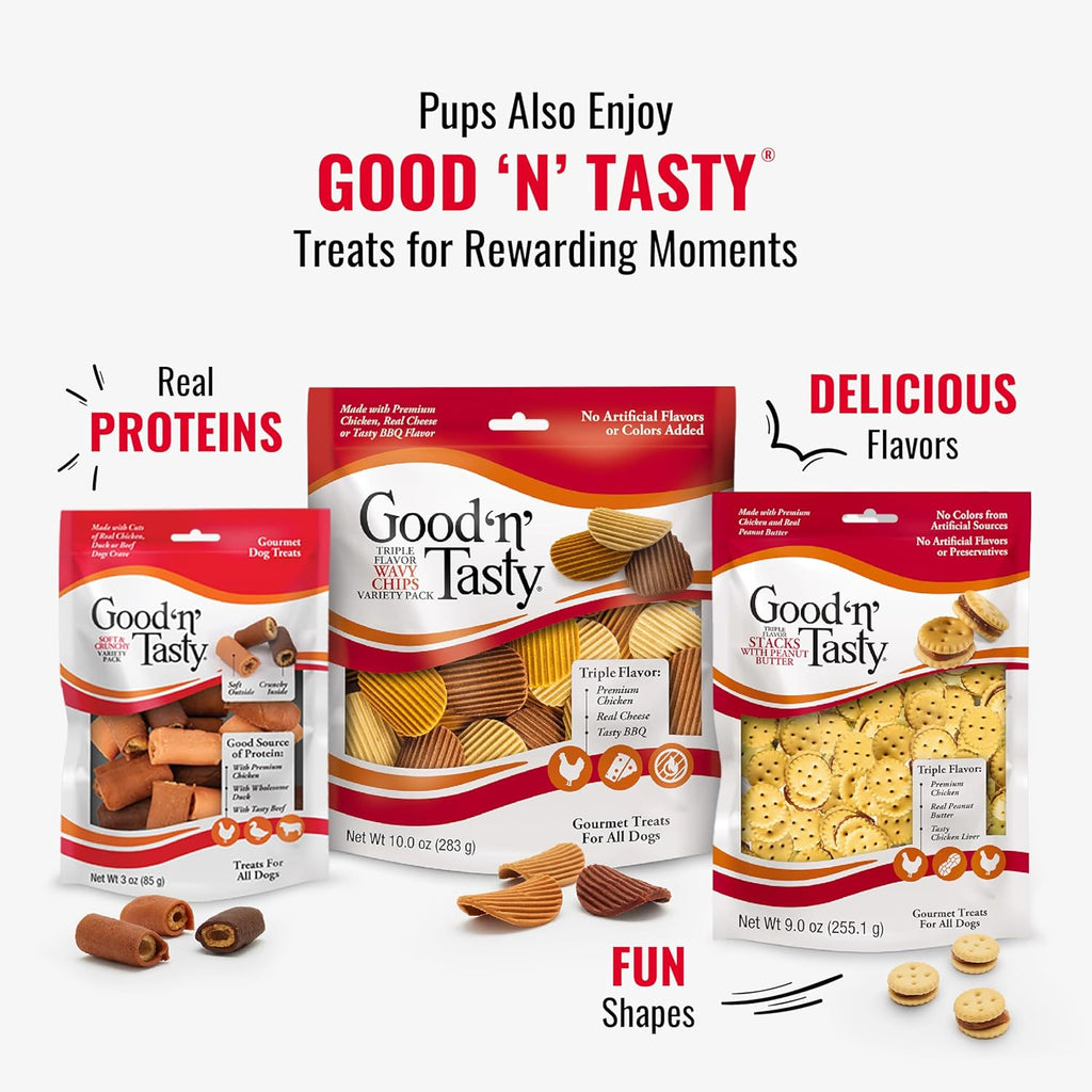Good ‰Û÷n‰۪ Fun Triple Flavor Kabobs Chews for All Dogs, 24 Ounces, Treat