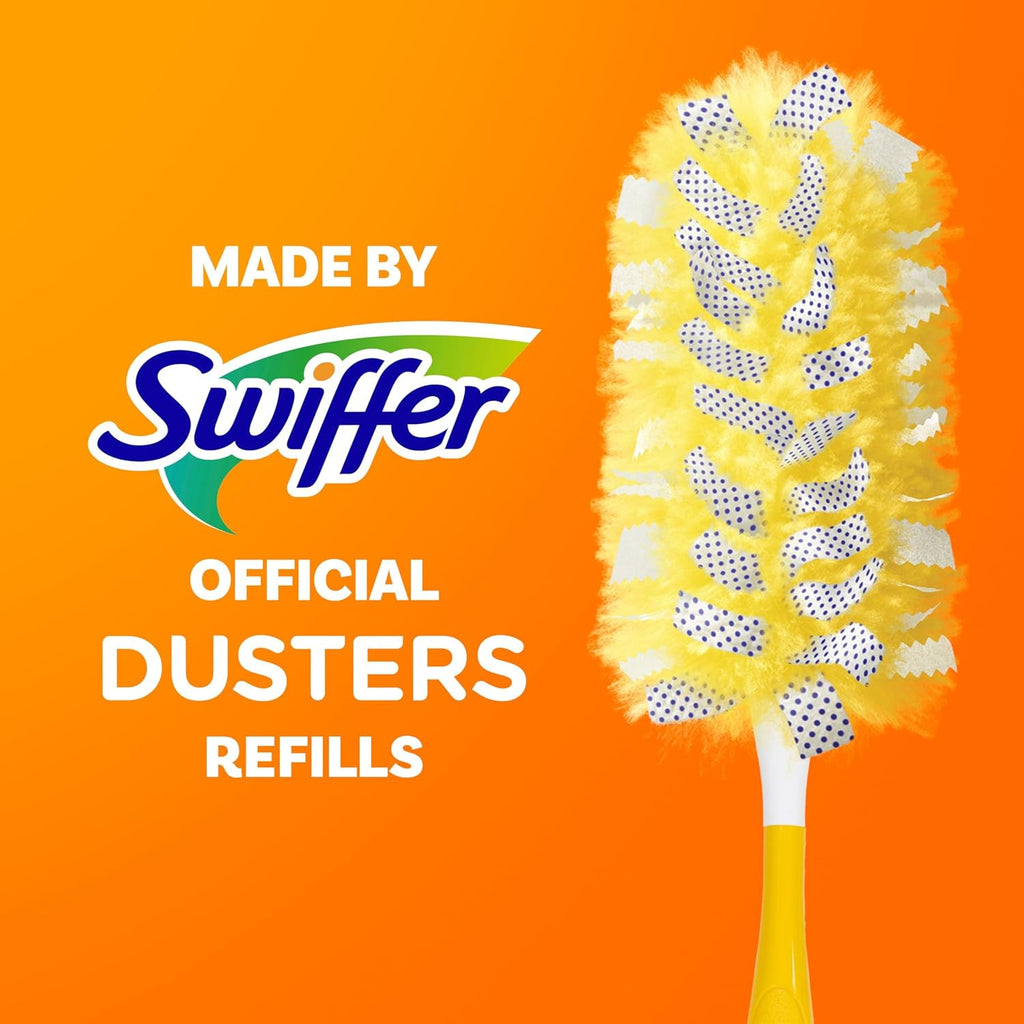 Swiffer Pet Heavy Duty Dusters Refills, Multisurface 360 Dusters with Febreze