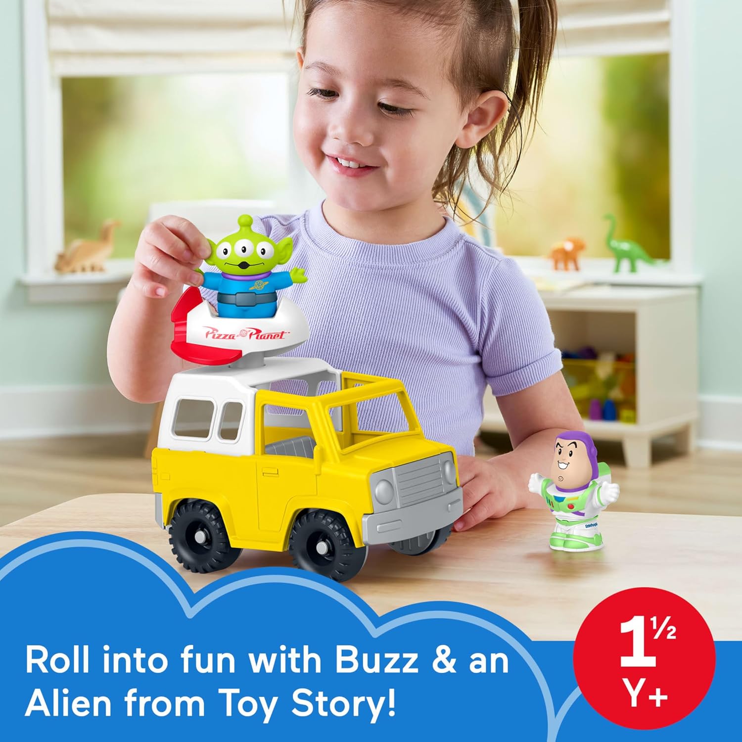 Fisher-Price Little People Toddler Toy Disney & Pixar Toy Story Pizza Planet