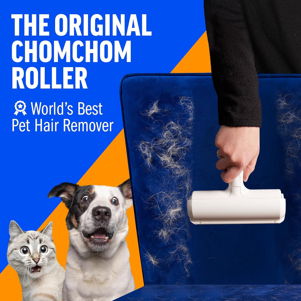 ChomChom Roller Pet Hair Remover ‰ÛÒ Original Size Reusable Lint Roller for