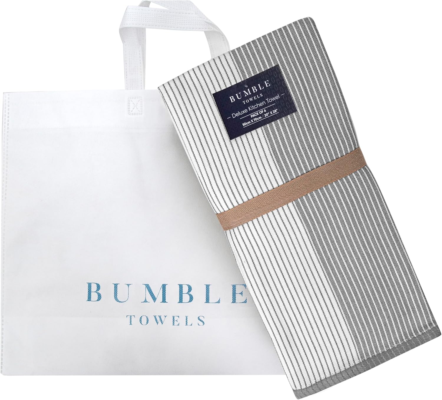 Premium Kitchen Towels (20‰۝x 28‰۝, 6 Pack)