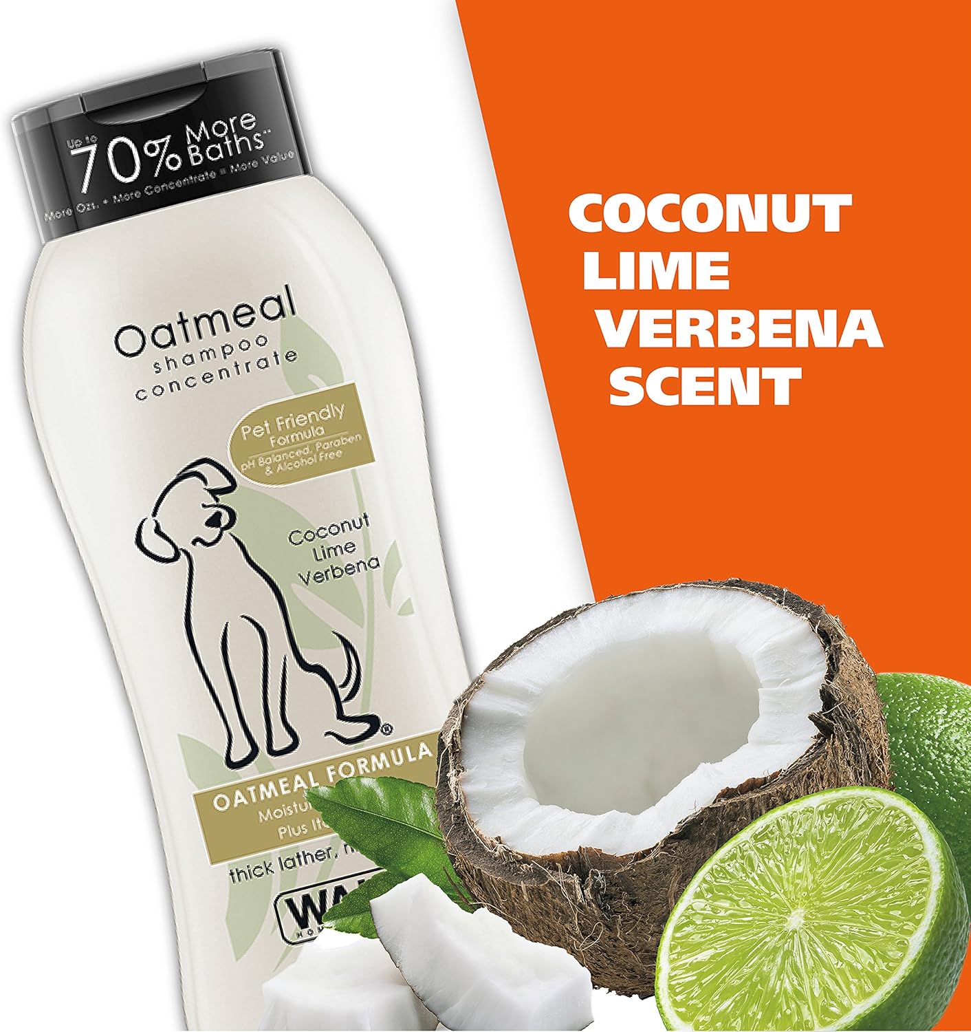 Wahl USA Dry Skin & Itch Relief Pet Shampoo for Dogs ‰ÛÒ Oatmeal Formula with
